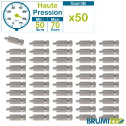 BRUMIZEO lot de 50 buses de brumisation haute pression