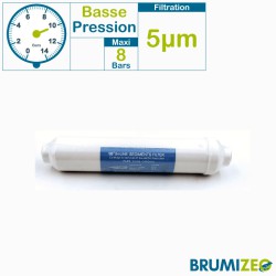 BRUMIZEO basse pression filtre 5µm