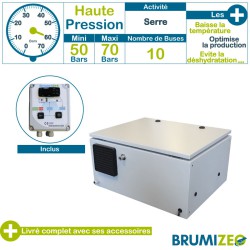 BRUMIZEO haute pression gamme professionnelle BRUMIBOX 10 buses